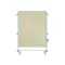 Ghent Partition Mobile 2-Sided Fabric Bulletin Board, 46"H x 34"W, Beige NEX223FFP-90 - alternate 1